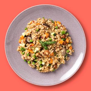 Arroz meloso con verduras (400 g.)