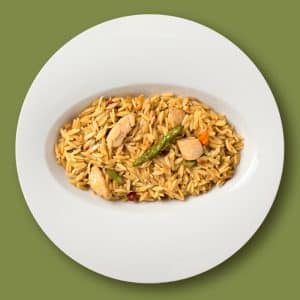 Puntalette con pollo, calabaza y trigueros (250 g.)