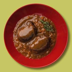 Carrillada estofada (300 g.)