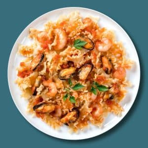 Mafalda corta al frutti di mare (290 g.)