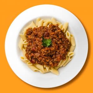 Penne boloñesa (290 g.)