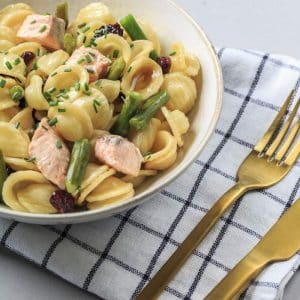 Ensalada multicolor de pasta