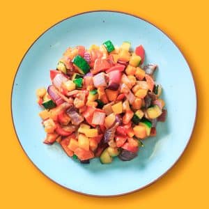 Guarnición de verduras asadas (200 g.)