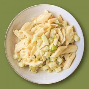 Mezze penne con manzana y curry al limón (350 g.)