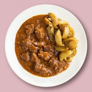 Morcillo estofado en salsa roja (400 g.)