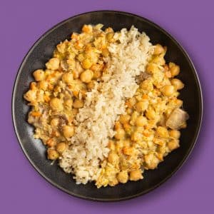 Curry de garbanzos con mango (400 g.)