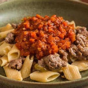 Pasta boloñesa con leggie_2