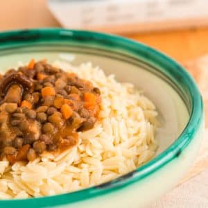 Puntalette con ragout vegetal_2