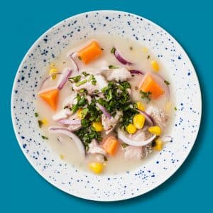 Ceviche de Corvina (350 g.)
