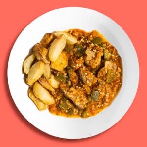 Cerdo con tomate a la andaluza (400 g.)