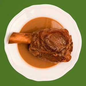 Jarrete de ternera asado en su jugo (1,100 Kg. aprox.)