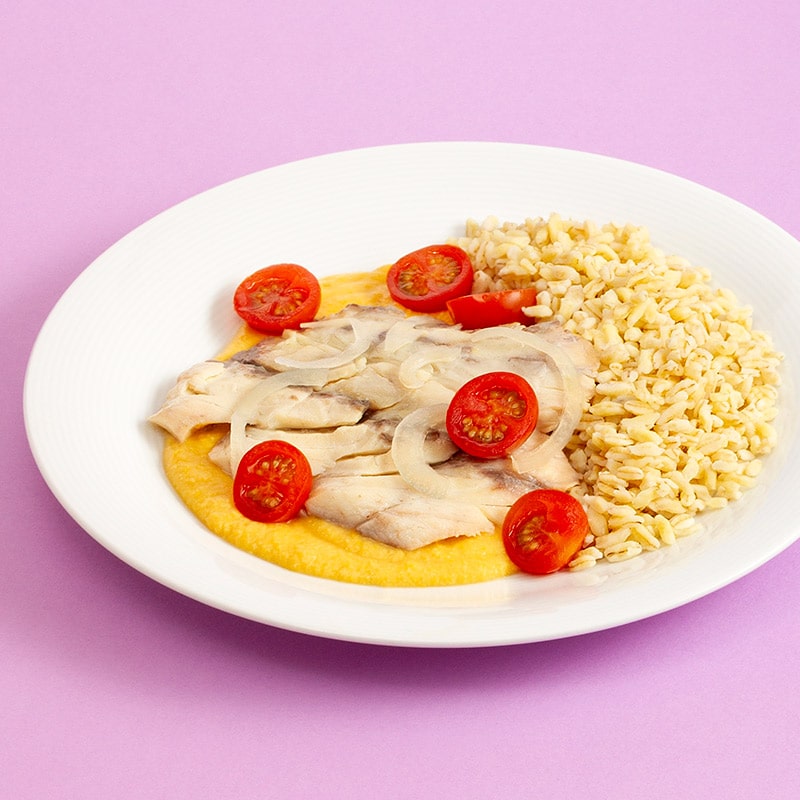 Corvina en salsa con trigo (400 g.) - Imagen 2