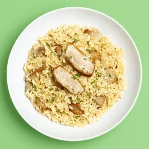 Risotto de secreto de cerdo (400 g.)